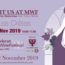 Les Crêtes in trasferta al Merano Wine Festival 2019