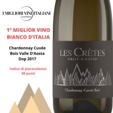 Chardonnay Cuvée Bois 2017 1° Miglior Bianco D’Italia