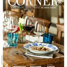 Nuova rivista The CORNER – Wine, food, taste & travel in Aosta Valley